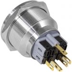 Кнопка антивандальная GQ28PF-11ZD/G/N on-off+off-on