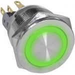 Кнопка антивандальная GQ22PF-11E/G/N on-(off)+off-(on)