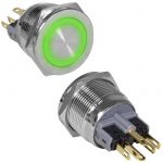 Кнопка антивандал. GQ22PF-11E/G/N on-(off)+off-(on)