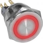 Кнопка антивандальная GQ22PF-11E/R/N on-(off)+off-(on)