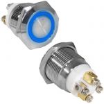 Кнопка антивандальная GQ19F-10E/B/N off-(on)