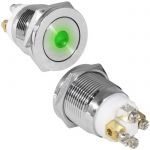 Кнопка антивандал. GQ19PF-10D/G/N off-(on)