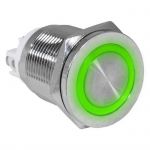 Кнопка антивандальная GQ19PF-10ZE/G/N off-on