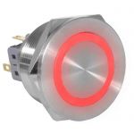 Кнопка антивандальная GQ28PF-11ZE/R/N on-off+off-on