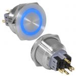 Кнопка антивандальная GQ30PF-11ZE/B/N on-off+off-on