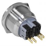 Кнопка антивандальная GQ28PF-11/N on-(off)+off-(on)