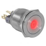 Кнопка антивандальная GQ22PF-11ZD/R/N on-off+off-on