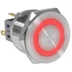 Кнопка антивандальная GQ25PF-11ZE/R/N on-off+off-on