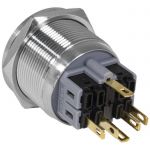Кнопка антивандальная GQ25PF-11ZE/R/N on-off+off-on