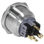 Кнопка антивандальная GQ28-11ZE/B/N on-off+off-on