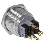 Кнопка антивандальная GQ30-11ZD/R/N on-off+off-on