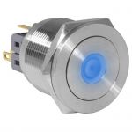 Кнопка антивандальная GQ25PF-11ZD/B/N on-off+off-on