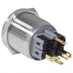 Кнопка антивандальная GQ25PF-11ZD/B/N on-off+off-on