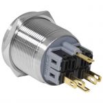 Кнопка антивандальная GQ25PF-11ZD/G/N on-off+off-on