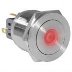 Кнопка антивандальная GQ25PF-11ZD/R/N on-off+off-on