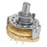 Галетный переключатель SR25-1-1-6 на плату