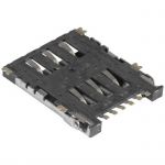 Держатель карт KF034 6pin 1.35H
