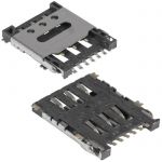 Держатель карт KF034 6pin 1.35H
