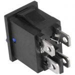 Переключатель KCD1-201N-4-C3-BL/4P on-off