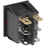 Переключатель KCD4-2101N-C3-RG/6P on-off