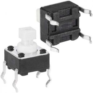 Кнопка тактовая KAN0611-0731W 6x6x7.3 mm купить по цене от 2.85 руб. из наличия.