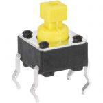 Кнопка тактовая KAN0611-0731Y 6x6x7.3 mm