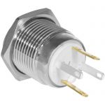 Кнопка антивандальная GQ16F-10D/JL/B/N off-(on)