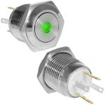 Кнопка антивандальная GQ16F-10D/JL/G/N off-(on)