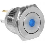 Кнопка антивандальная GQ16PF-10D/JL/B/N off-(on)