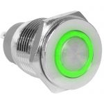 Кнопка антивандальная GQ16PF-10ZE/J/G/N off-on