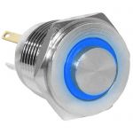 Кнопка антивандальная GQ16PH-10E/JL/B/N off-(on)