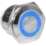 Кнопка антивандальная GQ16F-10E/J/B/N off-(on)