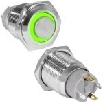 Кнопка антивандальная GQ16H-10ZE/J/G/N off-on