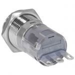 Кнопка антивандальная LAS2GQF-11/N on-(on)