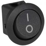 Переключатель RS-101-8C on-off черный