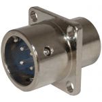 Разъем XS12-4 (Zn) panel plug