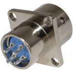 Разъем XS12-4 (Zn) panel plug