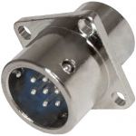 Разъем XS12-7 (Zn) panel plug