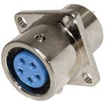 Разъем XS12-5 (Zn) panel jack