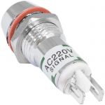 Светодиод в корусе L-616-R 220v (10mm)