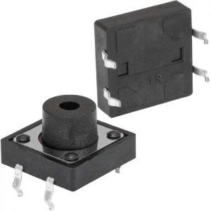 Кнопка тактовая KAN1211-0751B с/отв 12x12x7 mm купить по цене от 4.83 руб. из наличия.