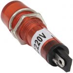 Лампа неоновая в корпусе N-804-R 220V