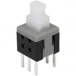Кнопка миниатюрная PB22E06 с фиксацией 6x6x10 mm