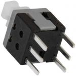 Кнопка миниатюрная PB22E06 с фиксацией 6x6x10 mm