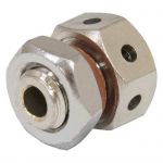 Клапан M5X0.8 Brass/Steel nut