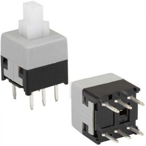 PB22E09 с фикс. 8.5x8.5x14 (Кнопка миниатюрная) купить по цене от 5.88₽ в компании РУЭЛКОМ/ Характеристики, описание, размеры