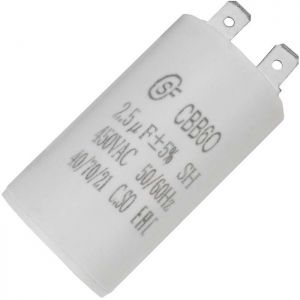 Конденсатор CBB60   2.5uF  450V (SAIFU) купить по цене от 70.19 руб. из наличия.