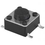 Кнопка тактовая KAN0641-0431B 6x6x4.3 mm  SMD