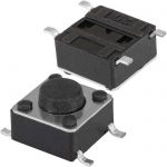 Кнопка тактовая KAN0641-0431B 6x6x4.3 mm  SMD