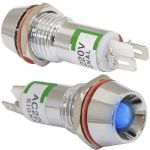 Св.диод в корпусе L-616-B 220v (10mm)